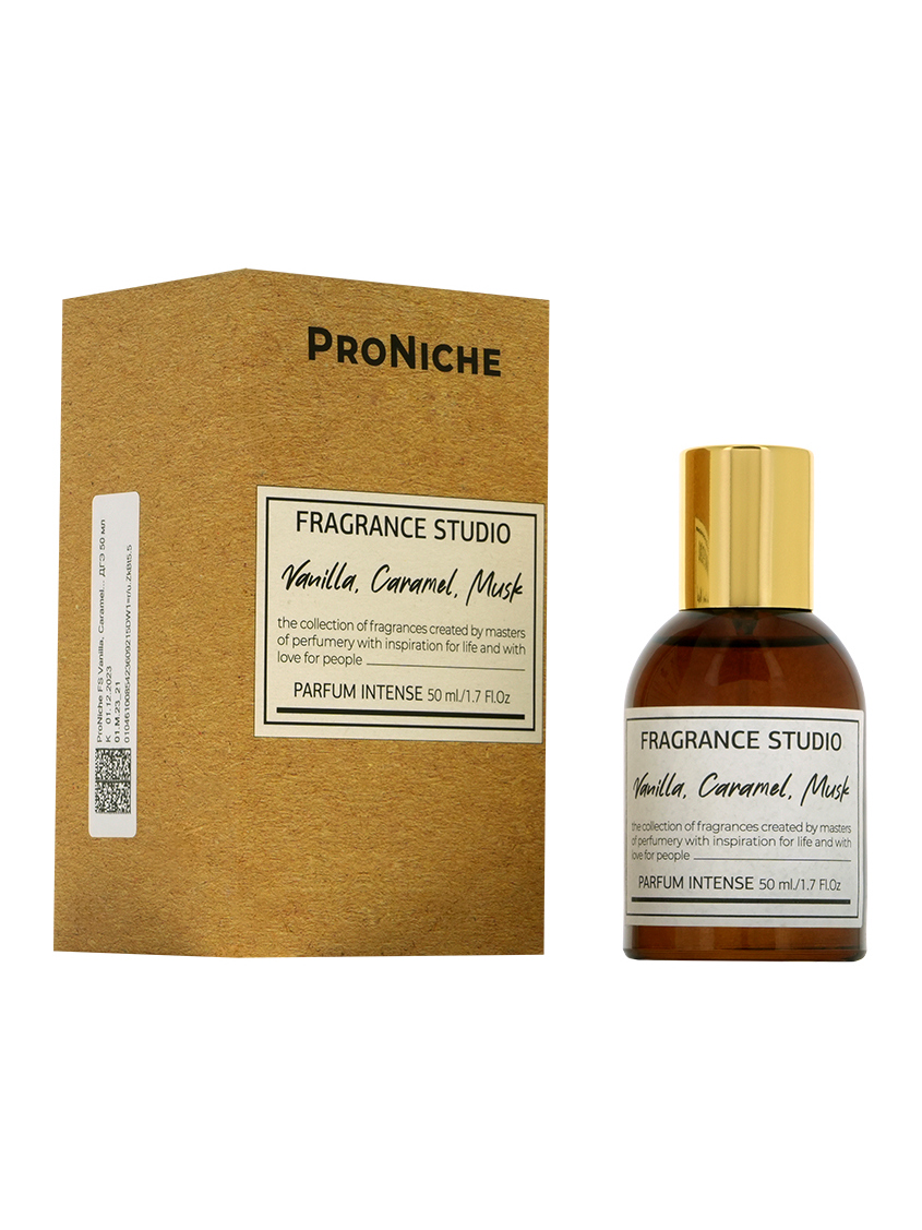 Духи женские ProNiche Fragrance Studio Vanilla, Caramel, Musk, 50мл
