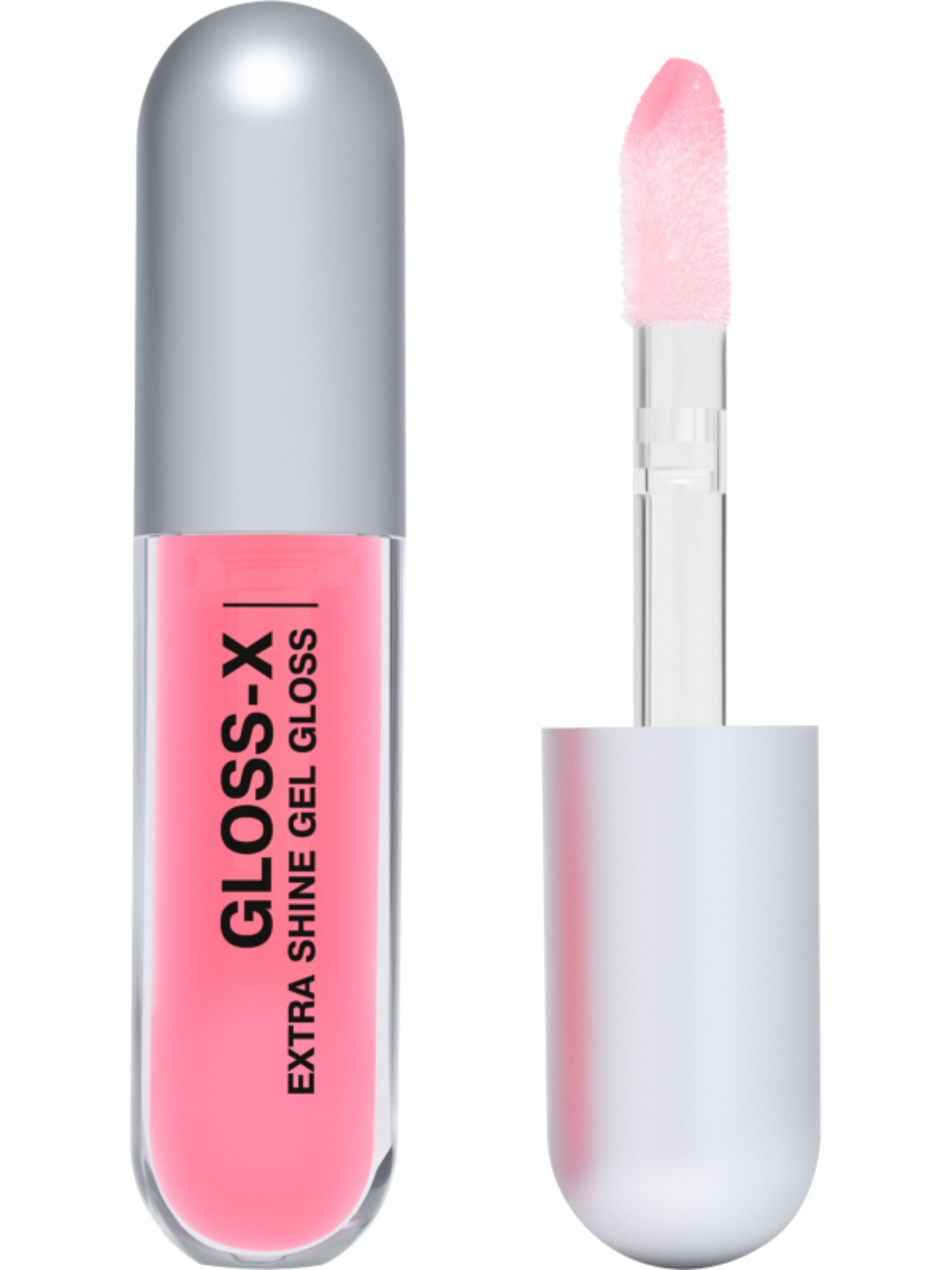 Гель-блеск для губ Influence Beauty Gloss-X, тон: 04 прозрачный с коралловым подтоном, 3.4мл