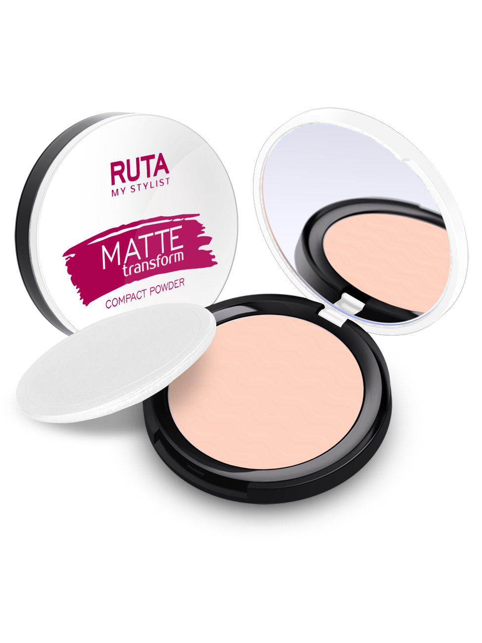 Ruta пудра компактная Матовая трансформация (Matte transform) тон04 пуд.беж