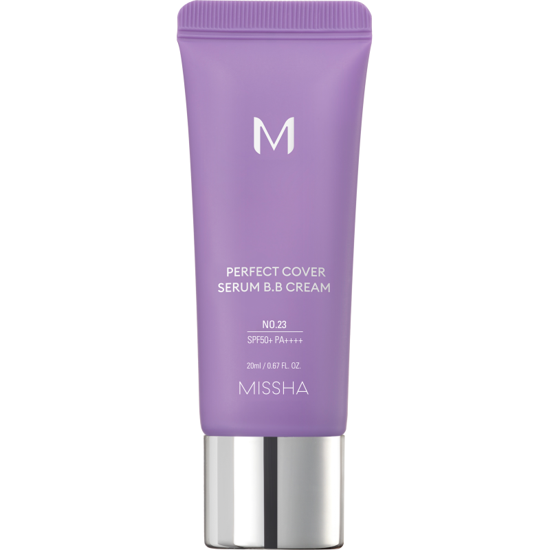 Тональный BB крем Missha М Perfect Cover Serum, с антивозрастной сывороткой, SPF 50, тон: 23 натурально-бежевый, 20мл