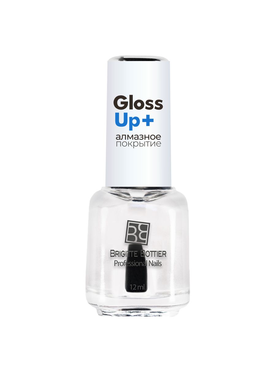 Средство для ногтей Brigitte Bottier Gloss-Up, алмазное покрытие, 12мл