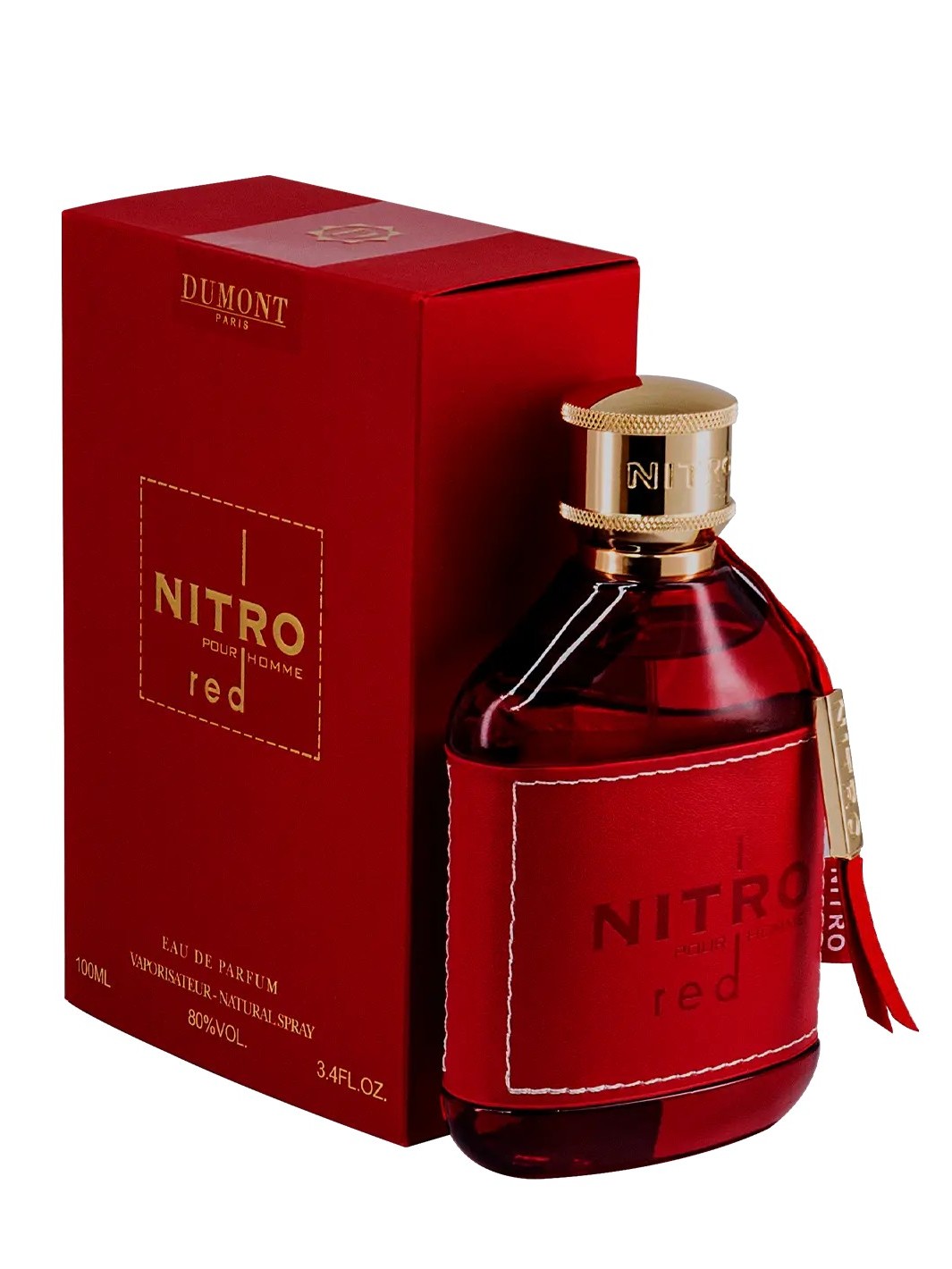 Вода парфюмерная мужская Dumont Paris Nitro Red, 100 мл