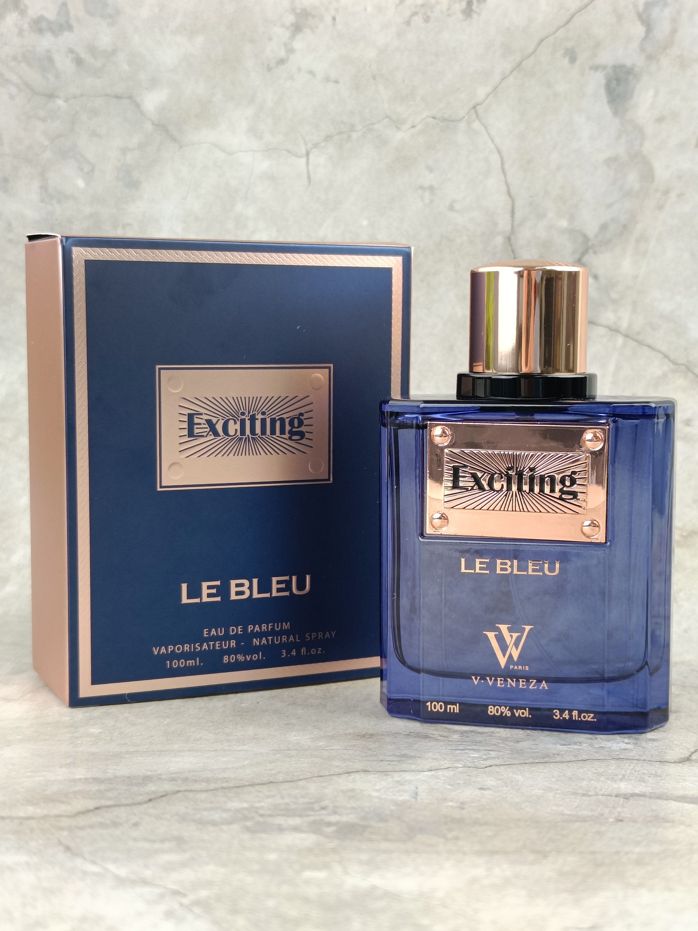 Вода парфюмерная V.Veneza Exciting Le Bleu, unisex, 100 мл