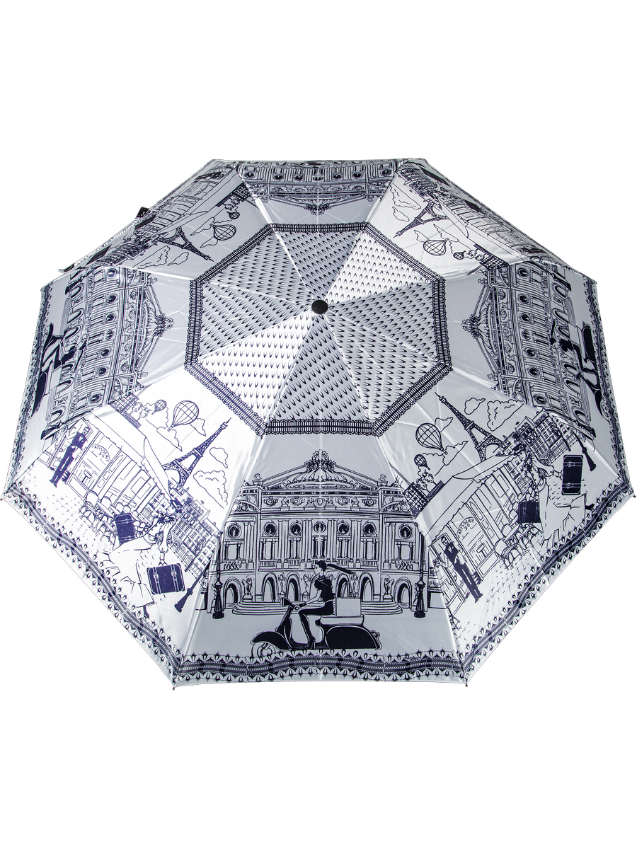 Зонт Raindrops, женский, автомат, в ассортименте, 1 шт