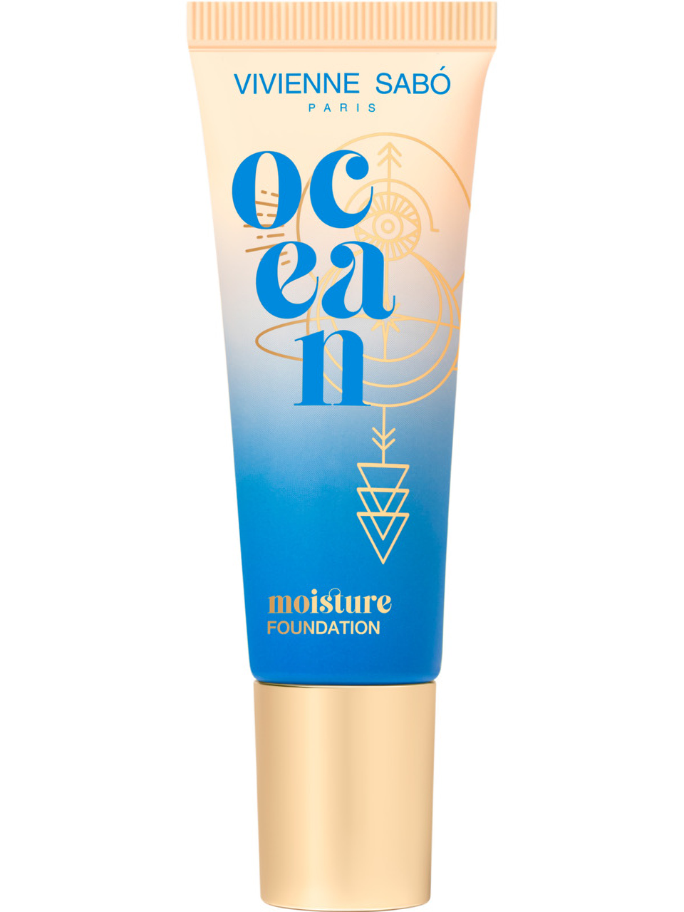 Тональный крем Vivienne Sabo Ocean, увлажняющий, тон: 01 светло-бежевый, 23мл