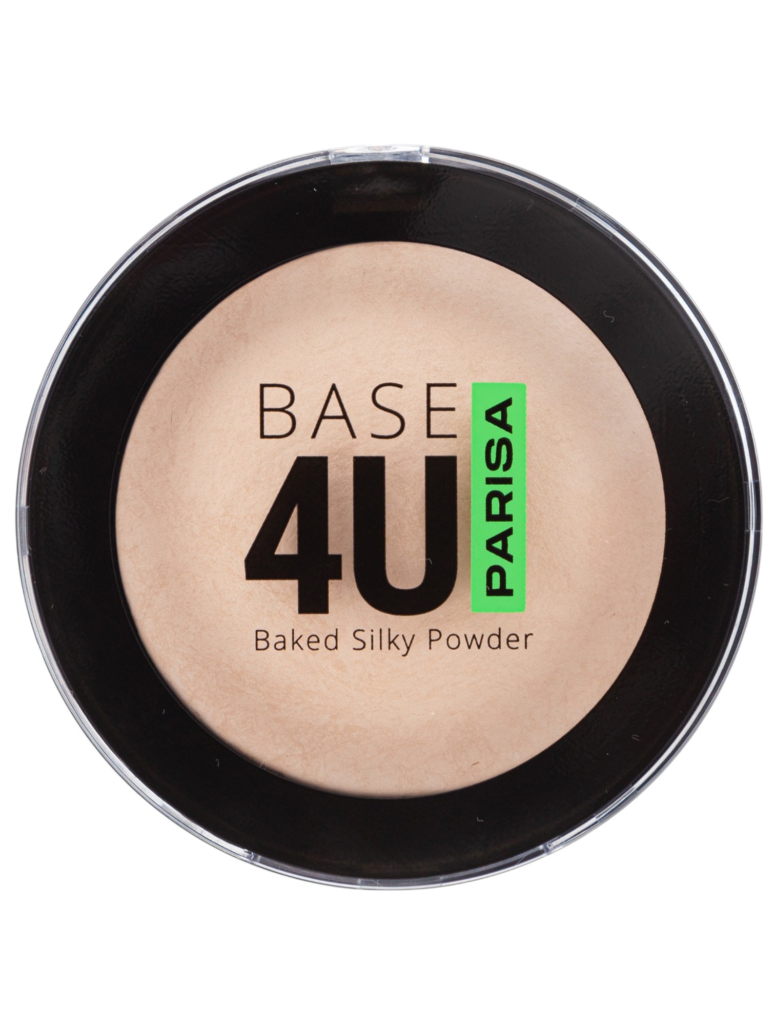 Пудра для лица запеченная Parisa Base 4U, тон: 03 Sand Beige, 13г