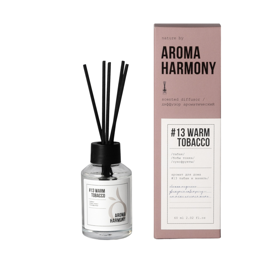 Диффузор ароматический Aroma Harmony N13 Warm Tobacco, 60мл