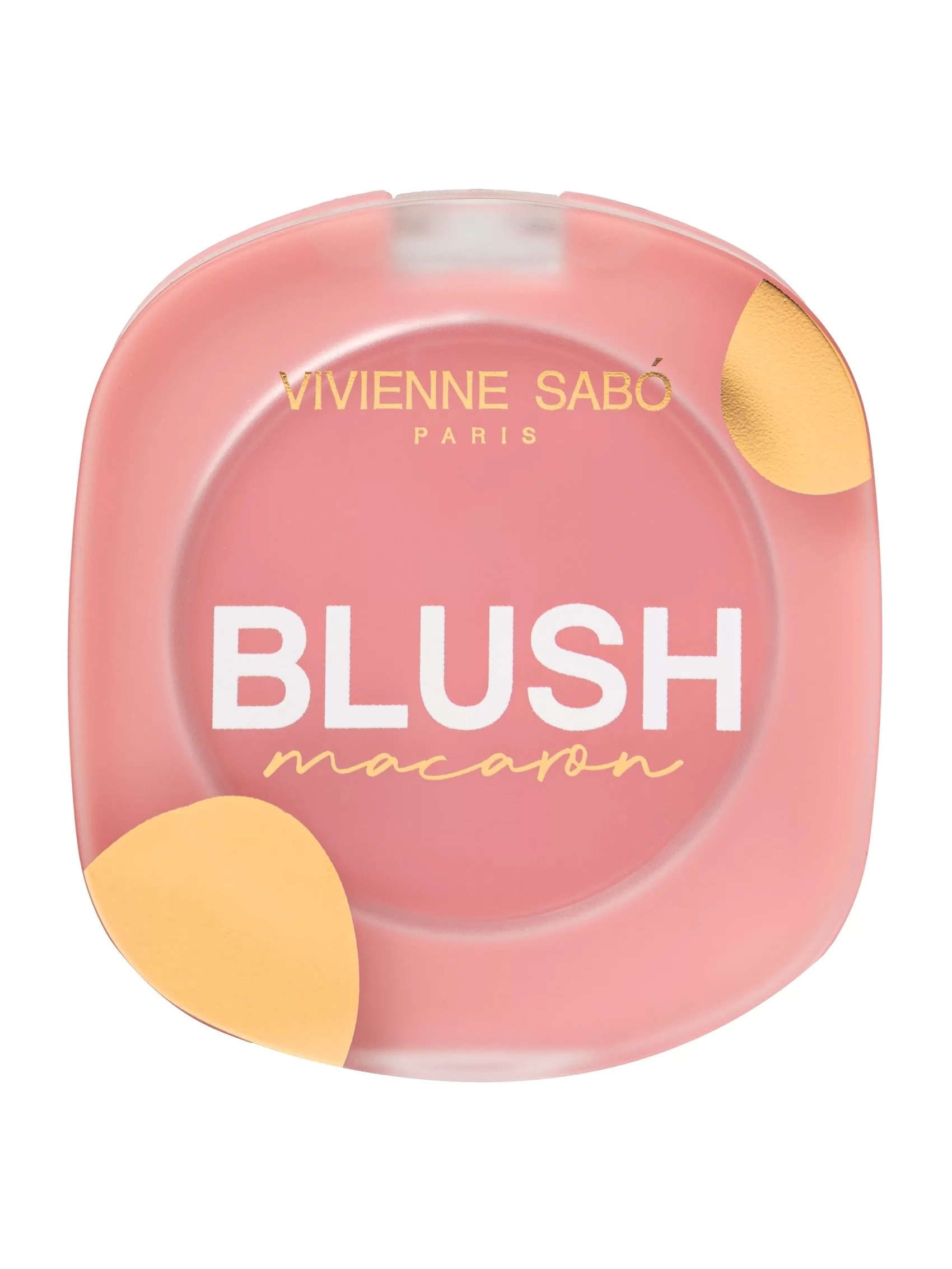 Румяна для лица Vivienne Sabo Macaron, матовые, тон: 02 холодный розовый, 4.1г