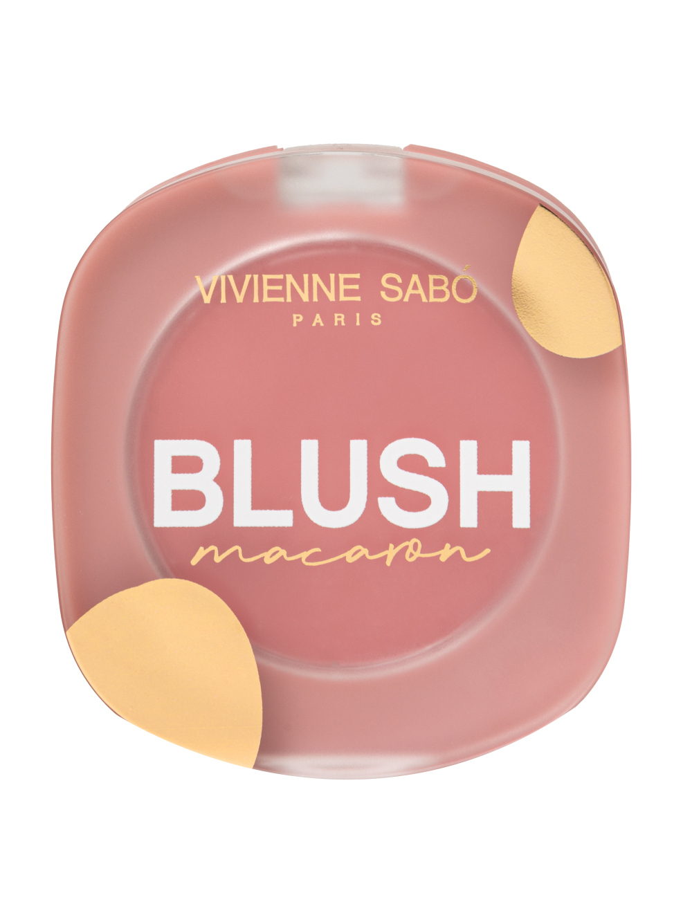 Румяна для лица Vivienne Sabo Macaron, матовые, тон: 03 нежно-розовый, 4.1г