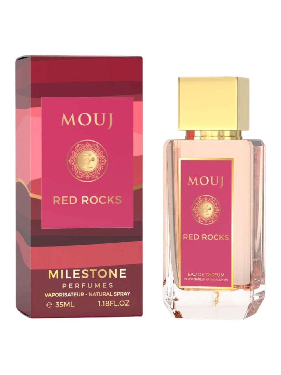 Парфюмерная вода женская Milestone Mouj Red Rocks, 35 мл
