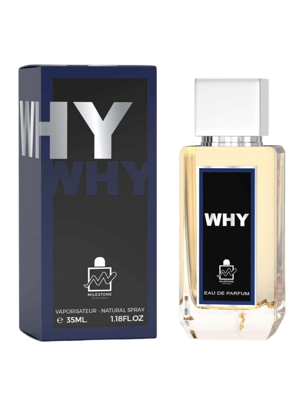 Парфюмерная вода для мужчин Milestone Why, 35 мл