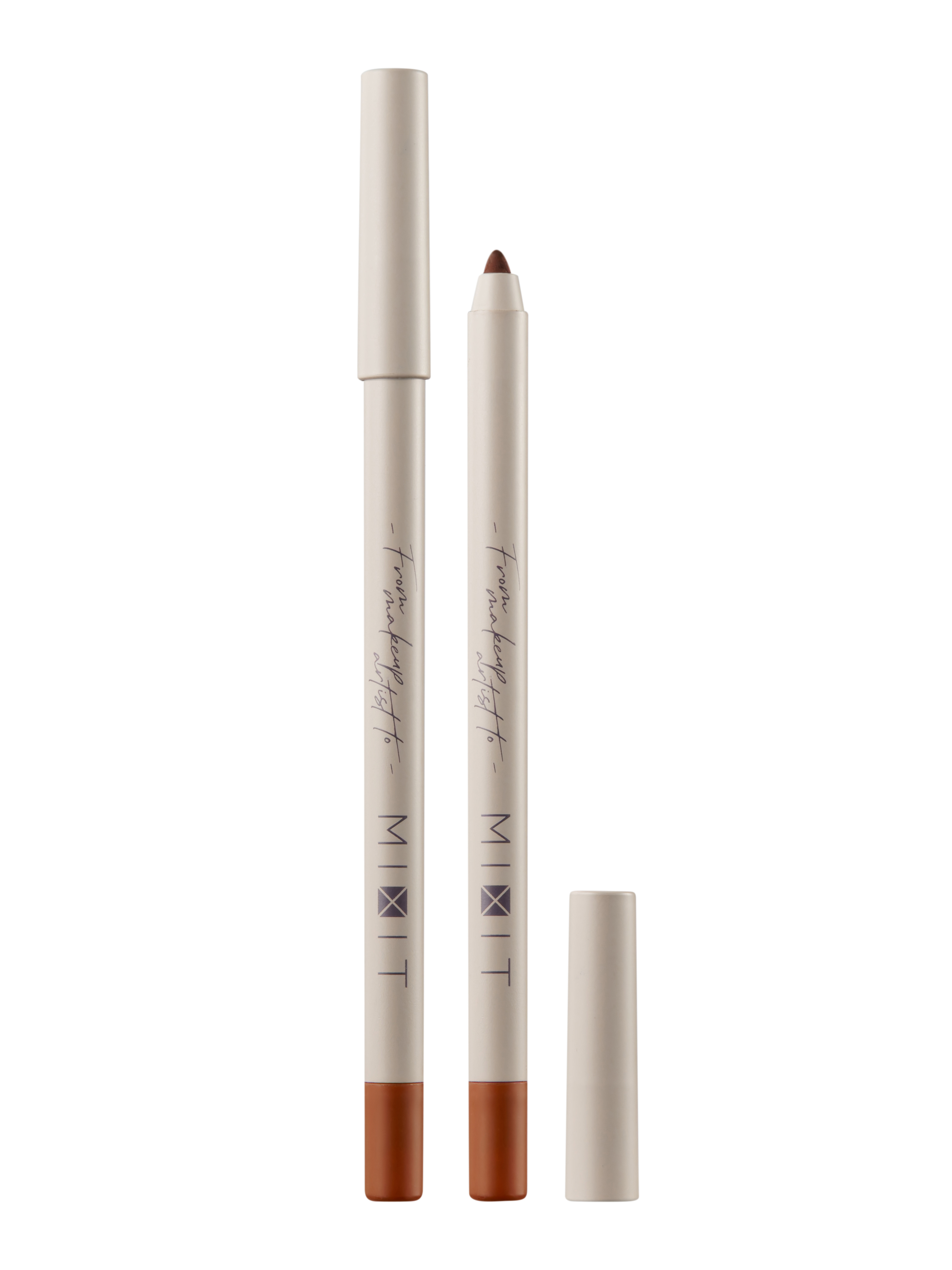Карандаш для глаз Mixit Make Up Eye Pencil, коричневый, 1.4г