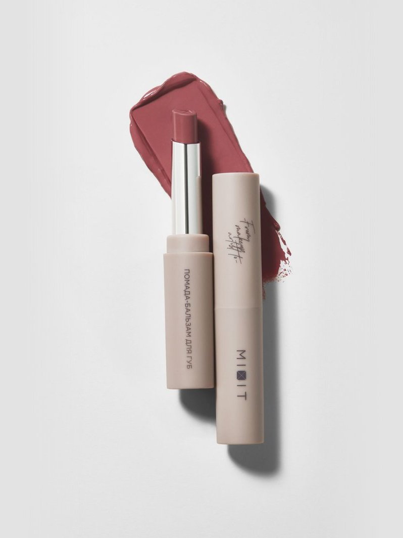 Помада-бальзам для губ Mixit Make Up, тон: 01 светло-бежевый, 1.5 г