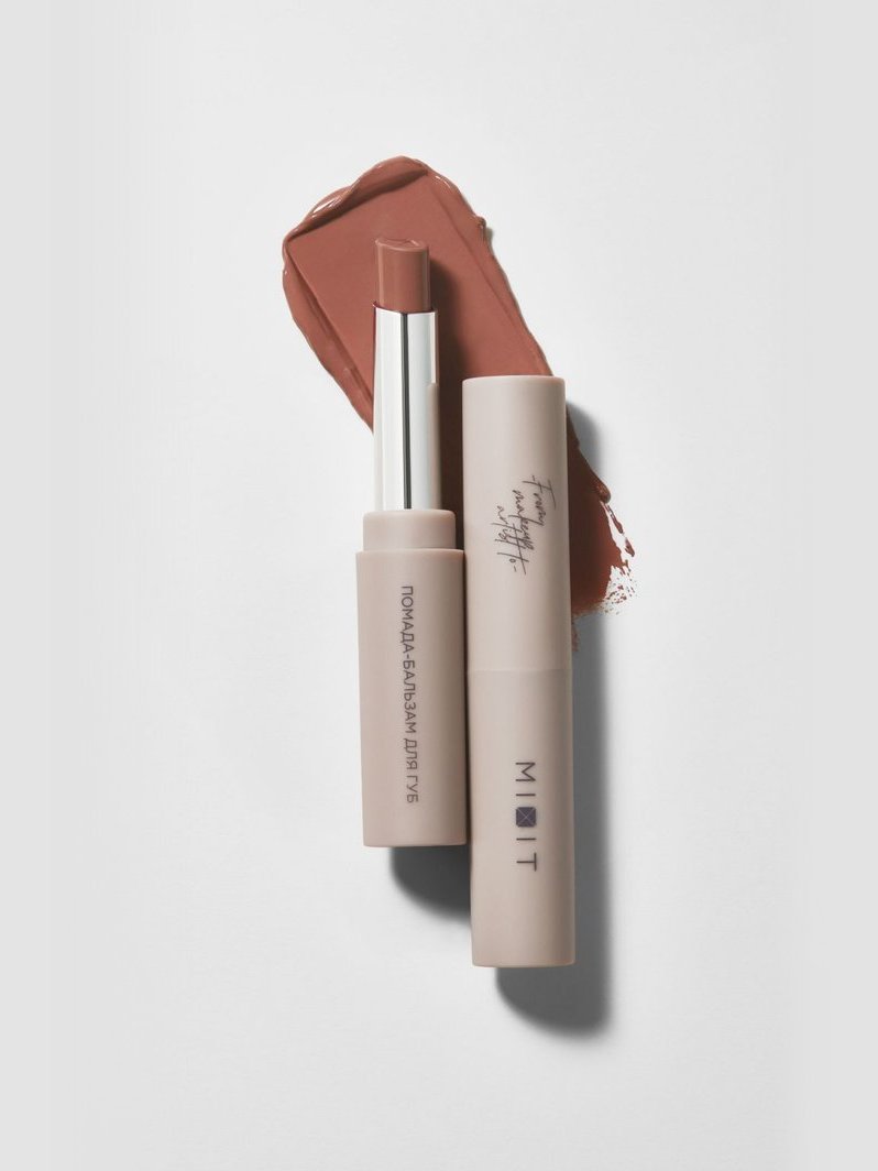 Помада-бальзам для губ Mixit Make Up, тон: 02 карамельно-персиковый, 1.5 г