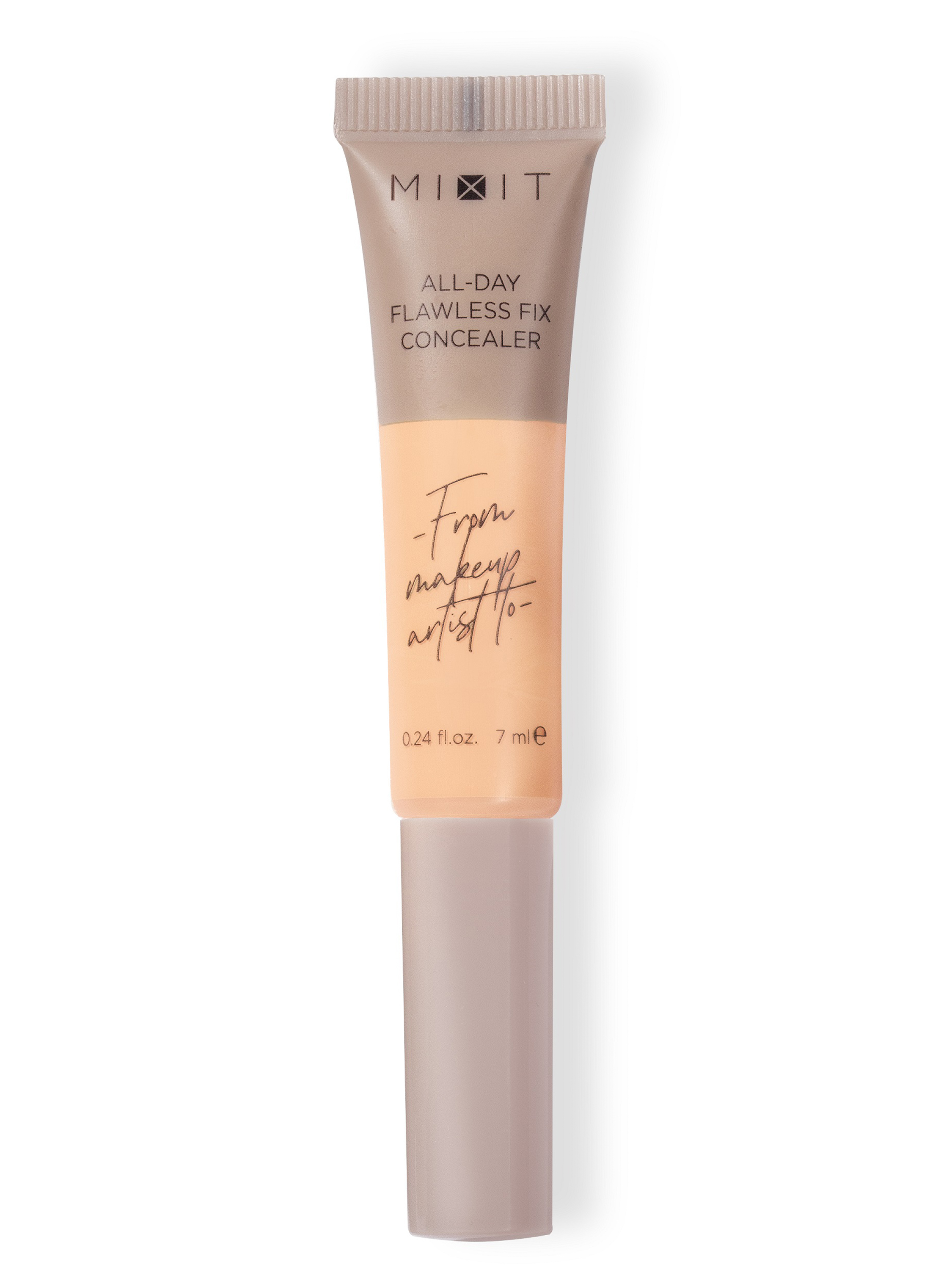 Консилер для лица Mixit Make Up AllDay Flawless Fix, тон: 002 beige (розово-бежевый), 7мл