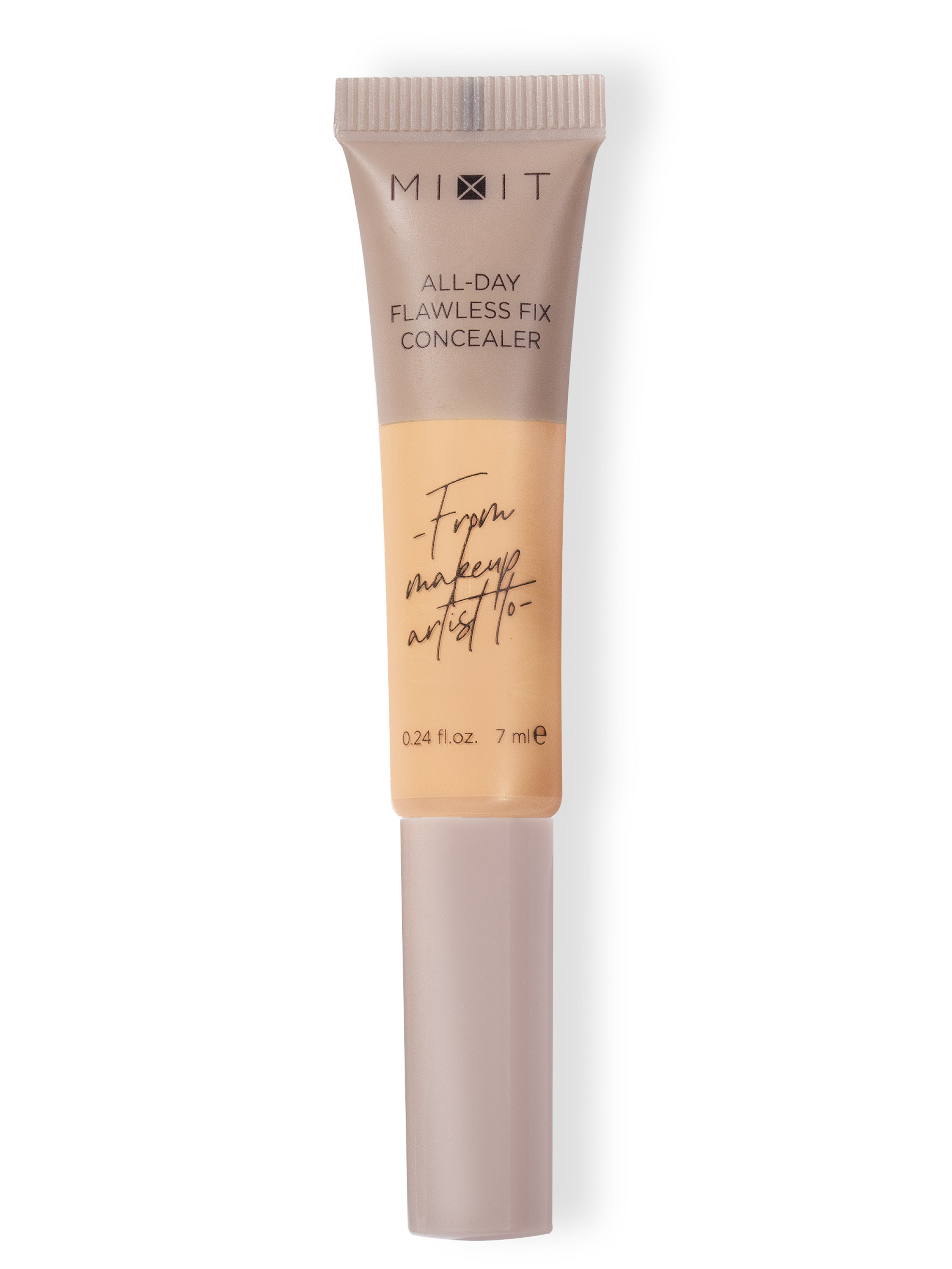 Консилер для лица Mixit Make Up AllDay Flawless Fix, тон: 004 nude (темно-бежевый), 7мл