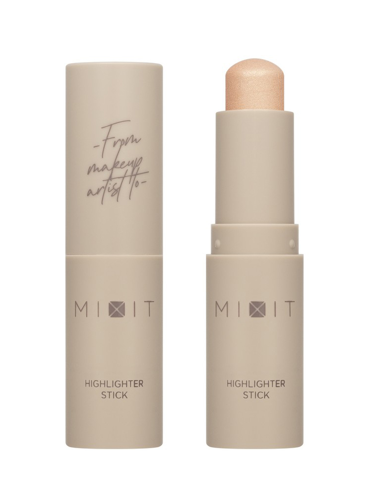 Хайлайтер в стике Mixit Make Up Highlighter Stick, тон: 01 nova (светло-золотой), 5.2г