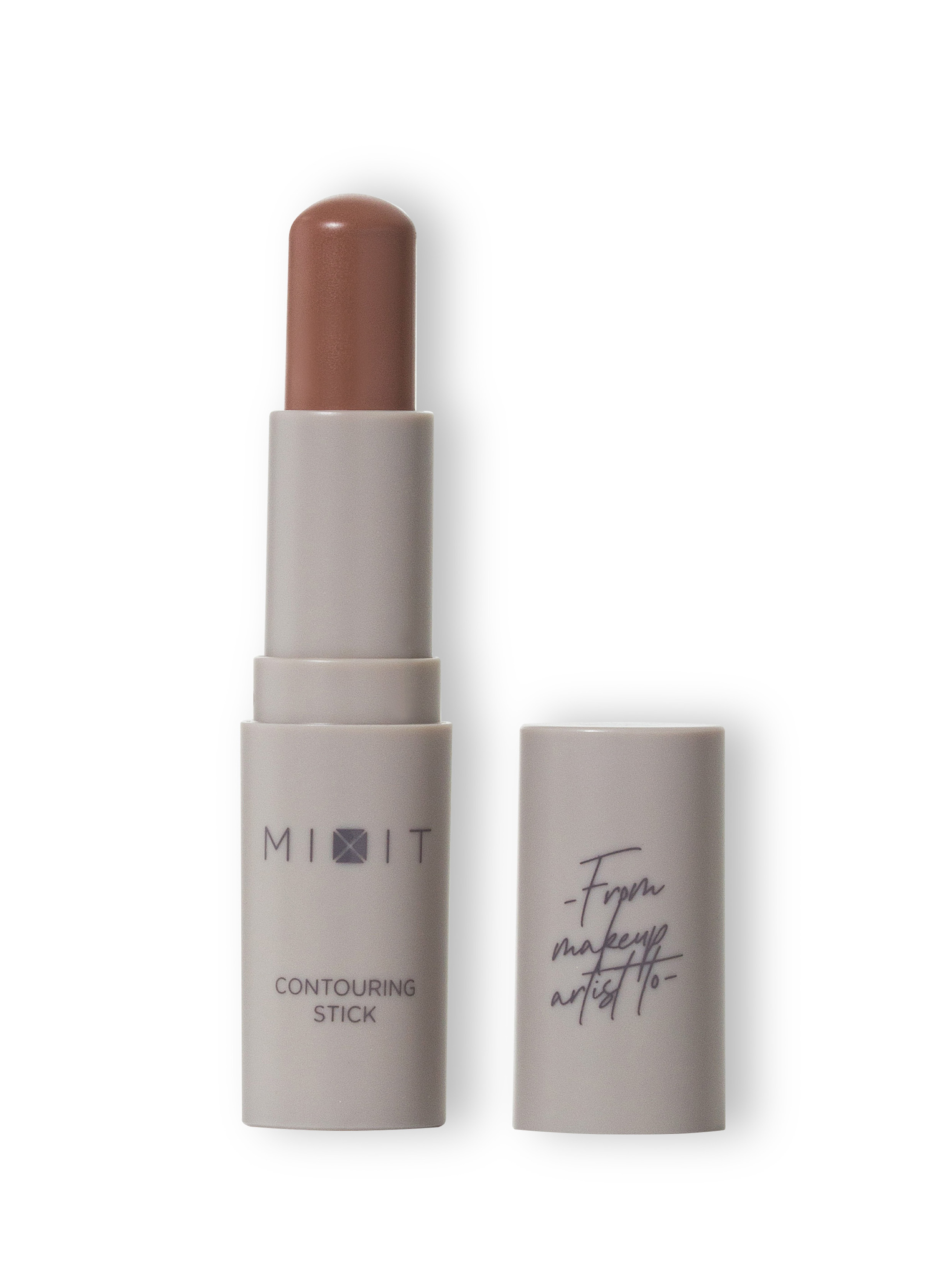 Стик для контуринга Mixit Make Up Сontouring Stick, тон: 01 dolche (пепельно-коричневый), 5.2г