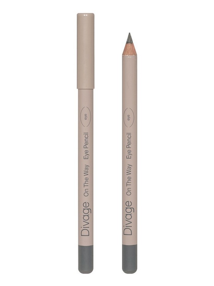 Карандаш для глаз Divage On The Way Eye Pencil, тон: 03 графитовый, 1.1 г