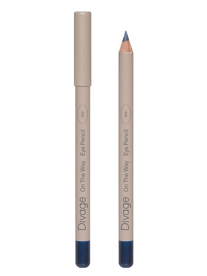 Карандаш для глаз Divage On The Way Eye Pencil, тон: 05 синий, 1.1 г