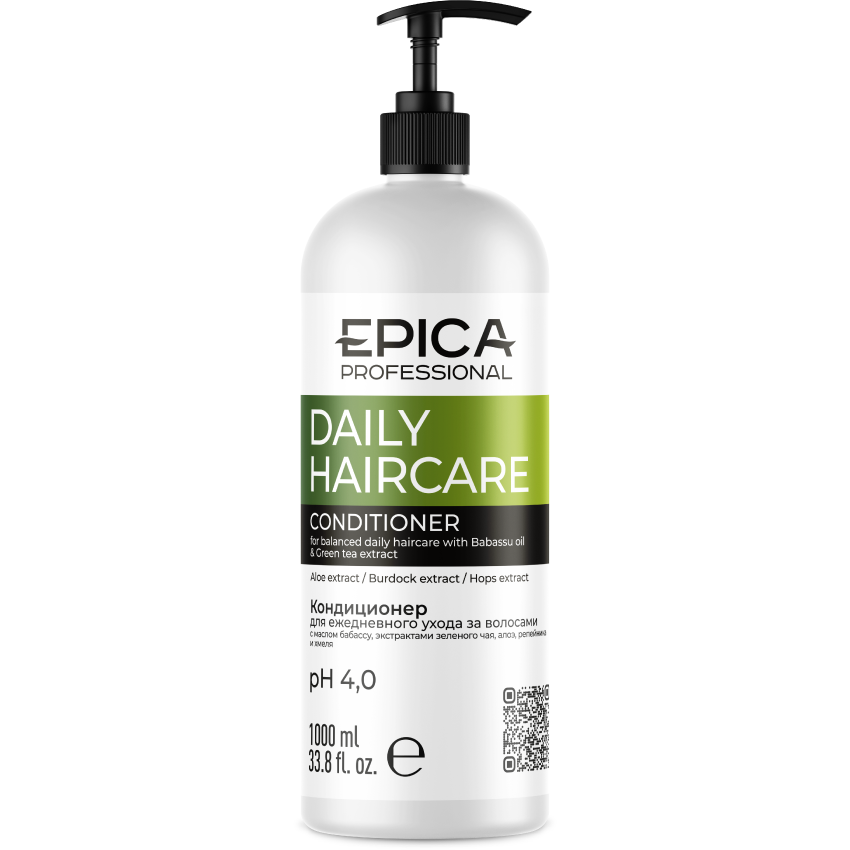 Кондиционер для волос EPICA Daily Haircare для ежедневного ухода, 1000 мл