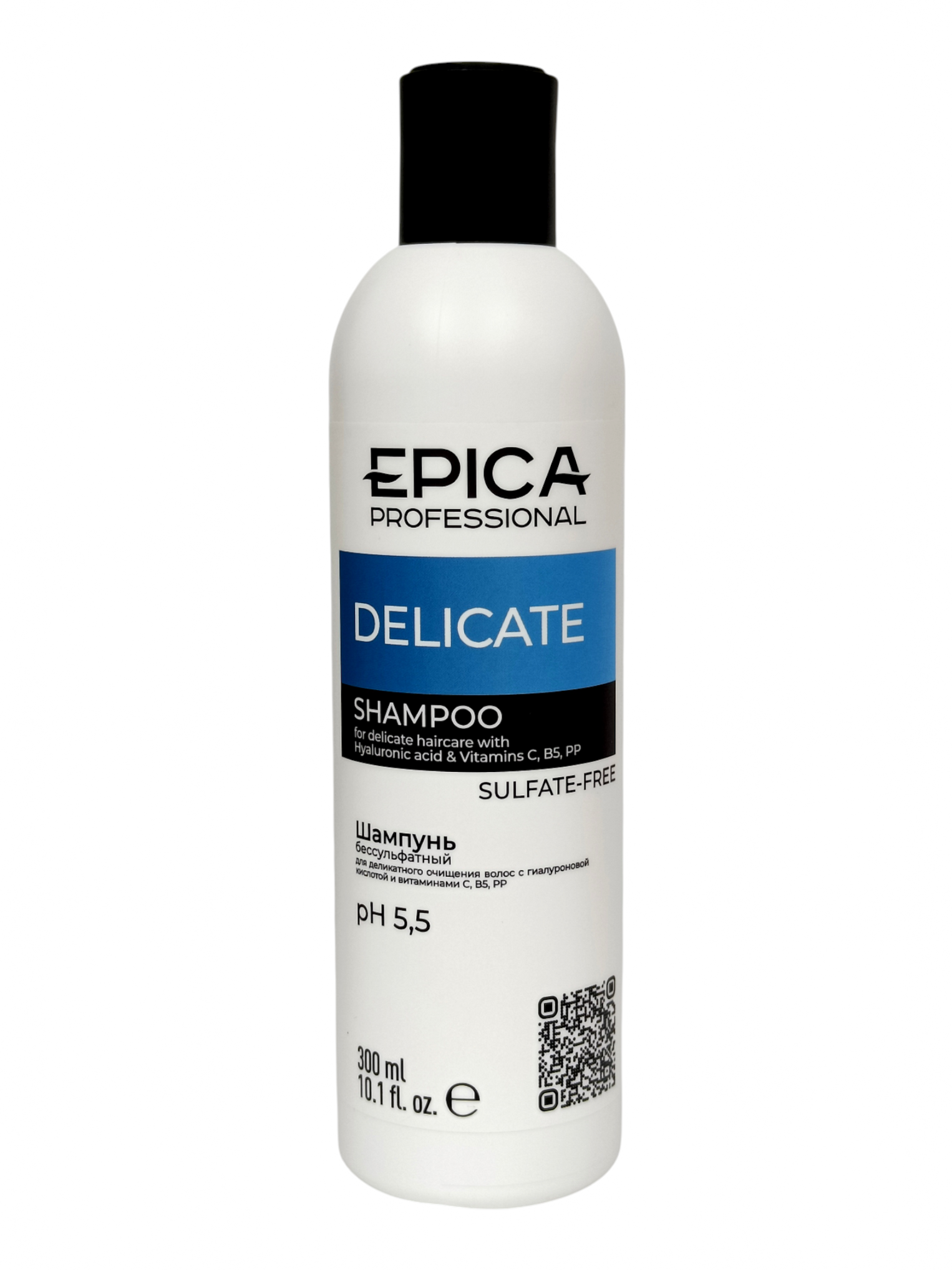 Шампунь для волос Epica Delicate, бессульфатный, 300 мл