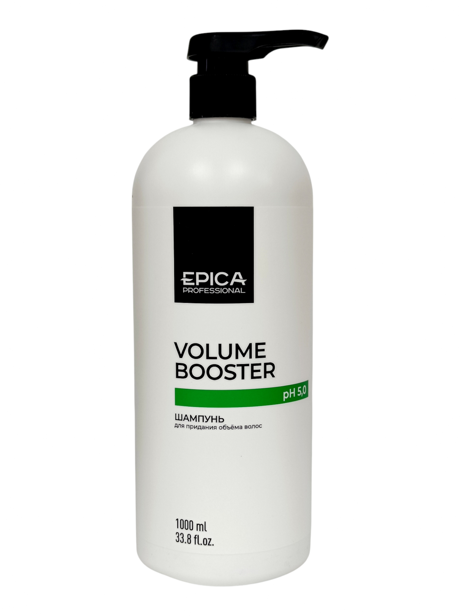 Шампунь для волос Epica Volume Booster, для придания объёма, 1000 мл