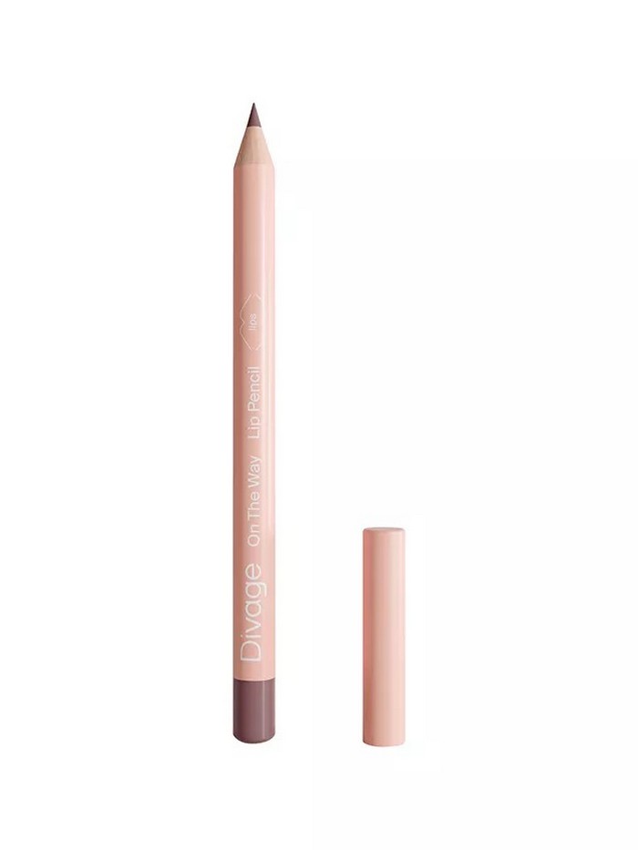 Divage Карандаш для губ On The Way Lip Pencil Тон 08 мокко