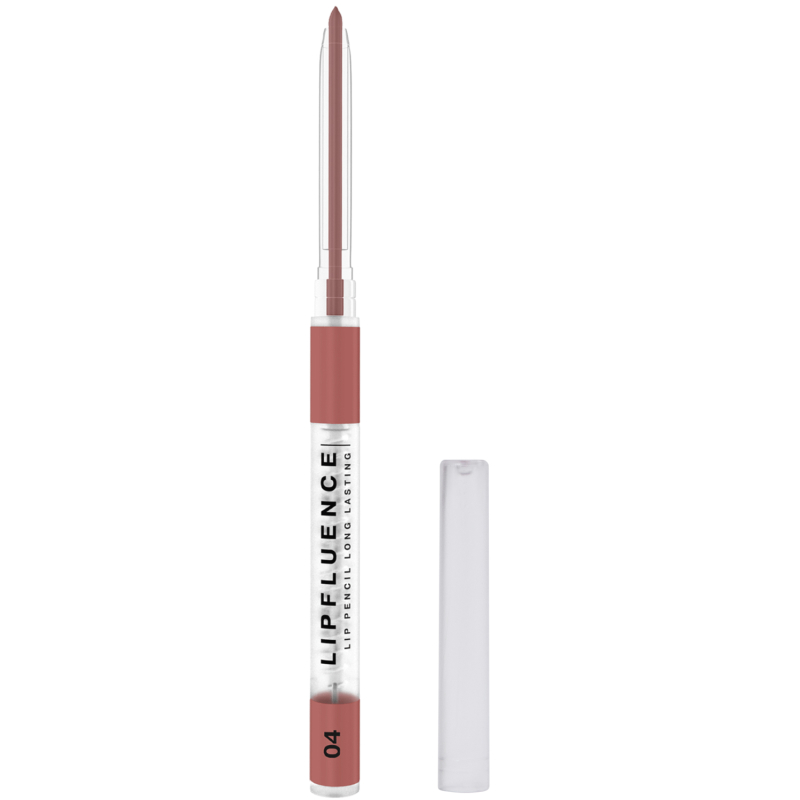 Карандаш для губ Influence Beauty Lipfluence, автоматический, тон: 04 нюд теплый персиковый, 0.28г