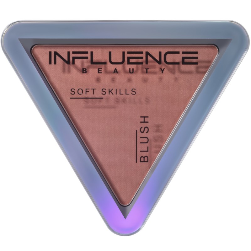 Румяна компактные Influence Beauty Soft Skills, тон: 04 натуральный холодный розовый, 3г