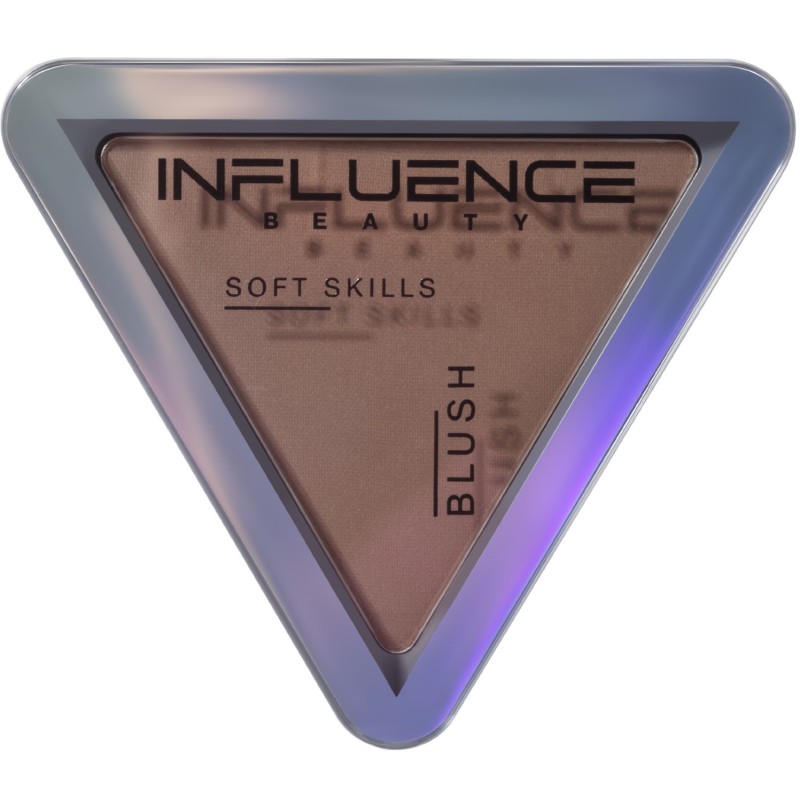 Румяна компактные Influence Beauty Soft Skills, тон: 06 контурирующий серо-коричневый, 3г