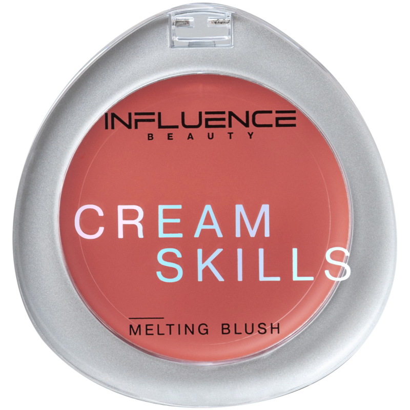 Румяна кремовые Influence Beauty Cream Skills, тон: 02 пыльно-розовый, 2.5г