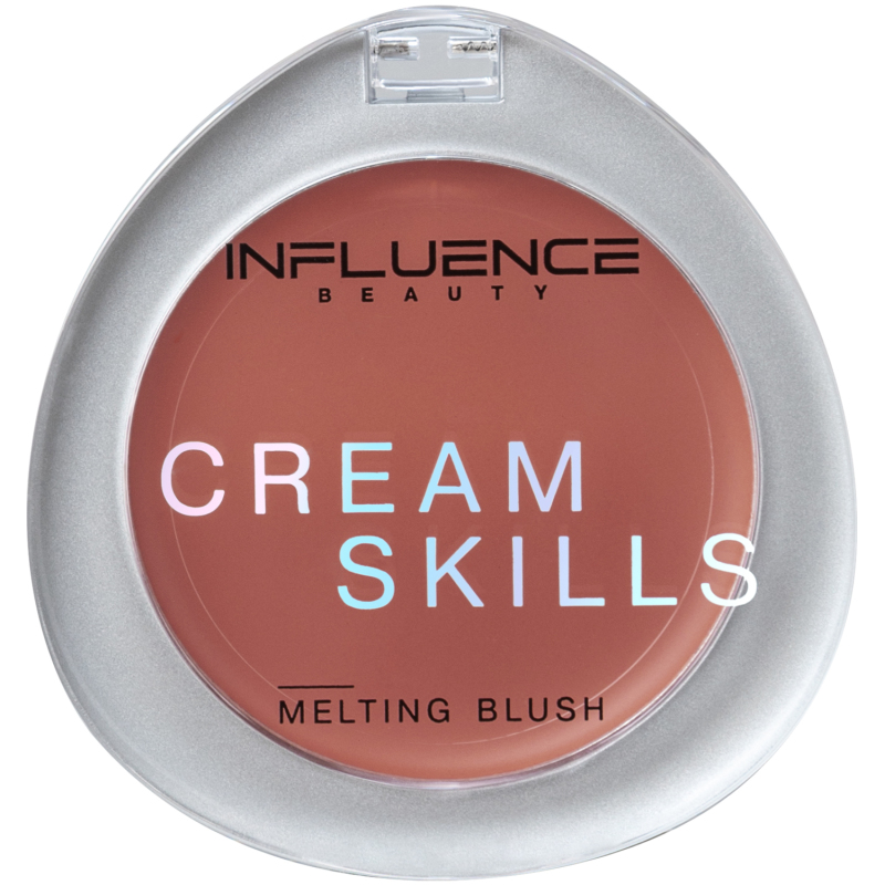 Румяна кремовые Influence Beauty Cream Skills, тон: 03 коричнево-розовый, 2.5г