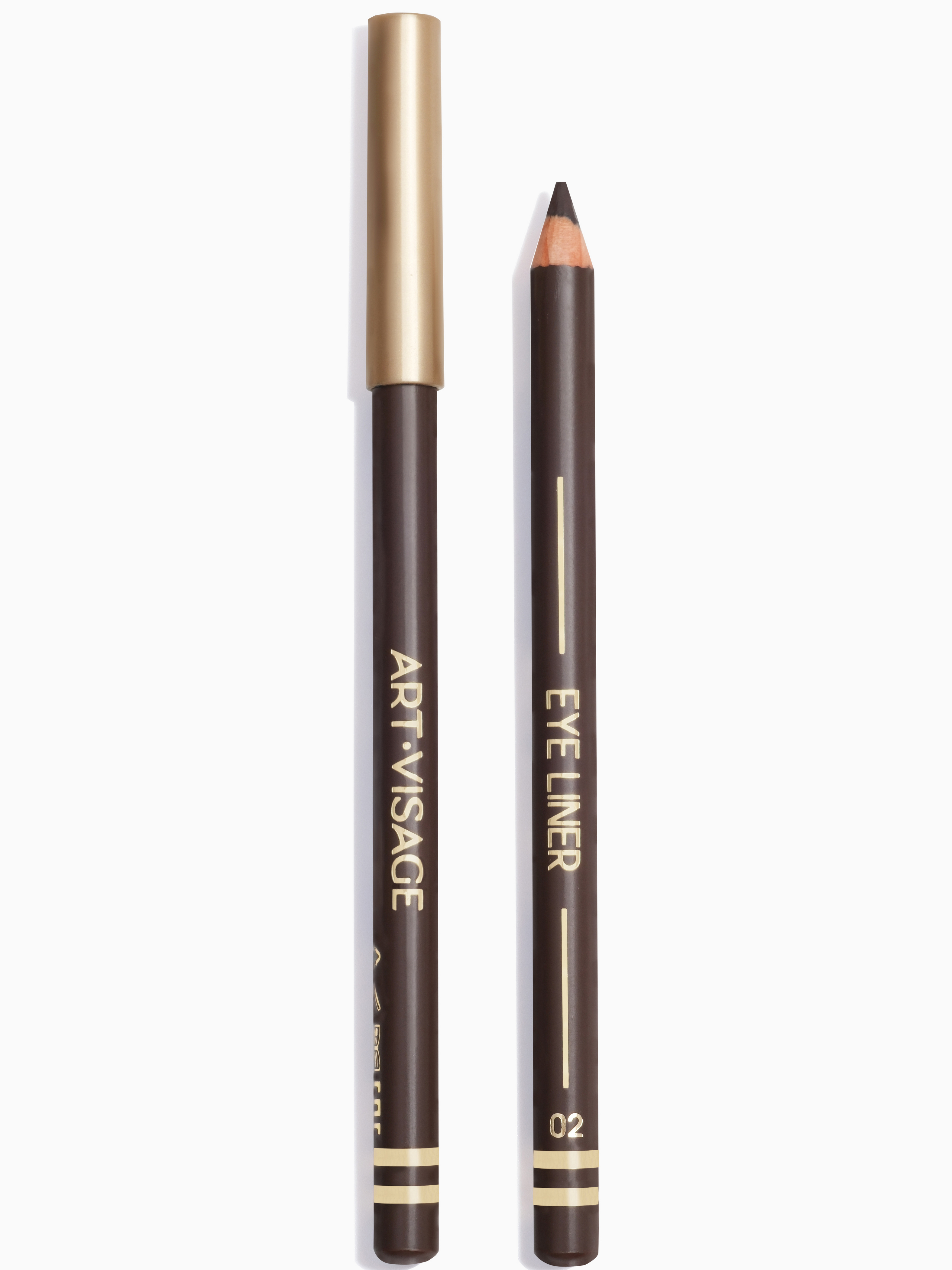 Art-Visage карандаш для глаз Eye liner 2025 02 коричневый