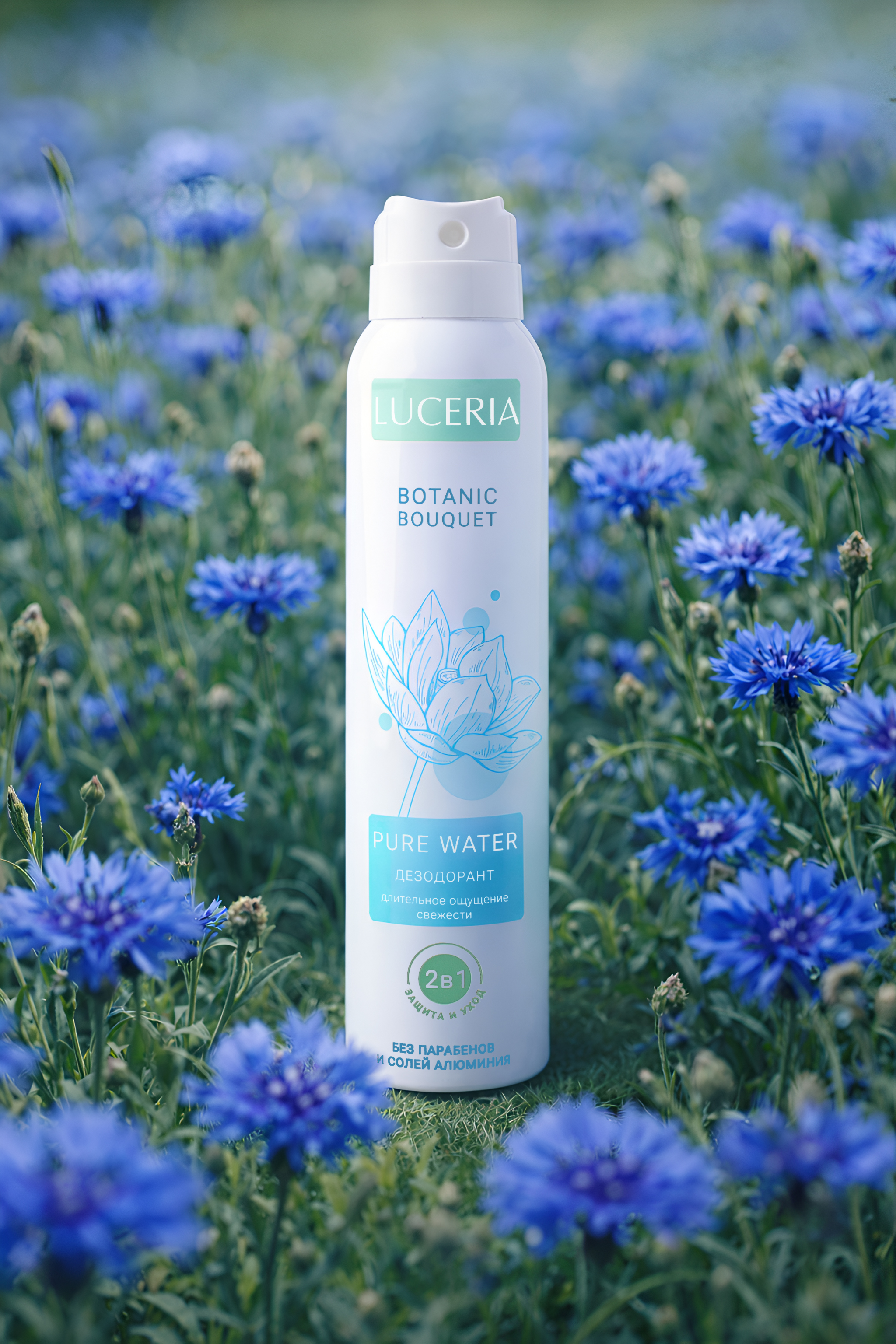 Дезодорант-спрей Luceria Pure water, 150 мл