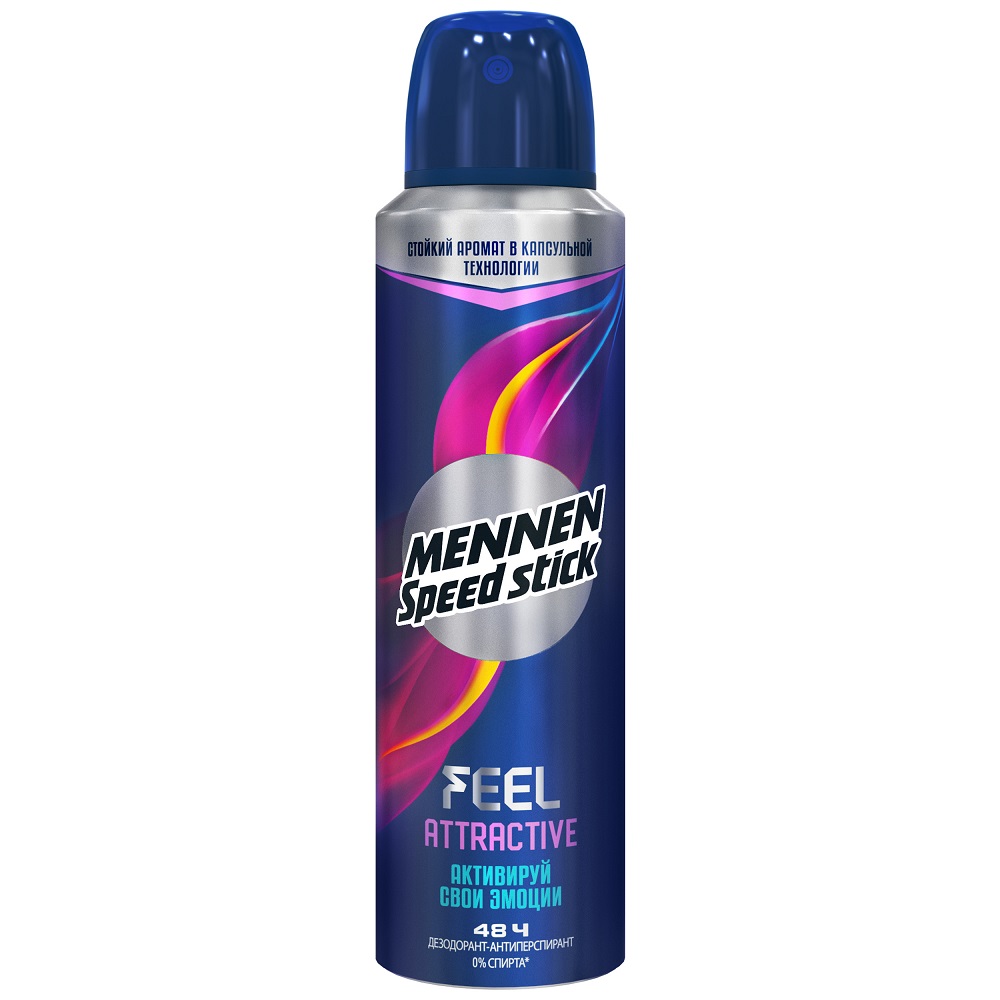 Дезодорант-антиперспирант для мужчин Mennen Speed Stick Cool Life, 150мл