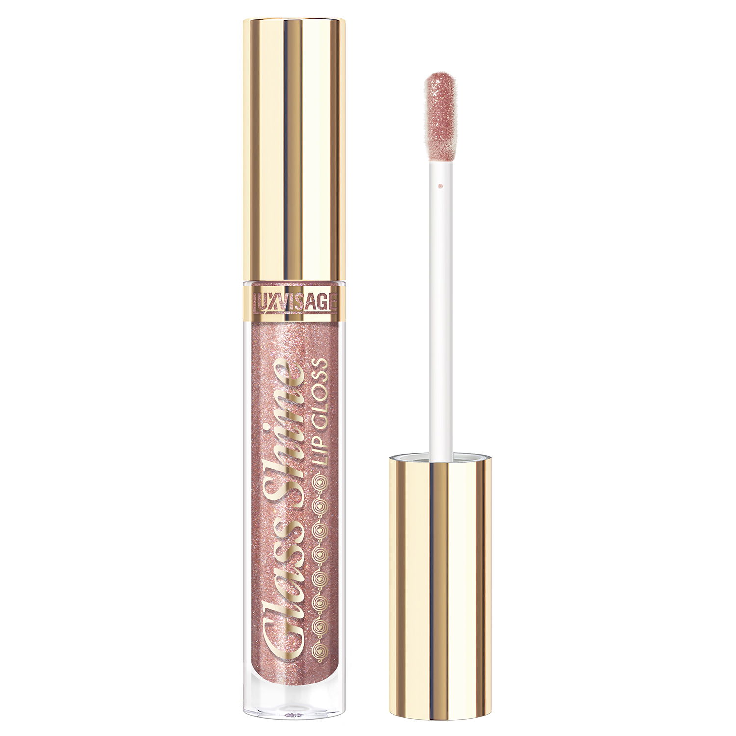 Блеск для губ LUXVISAGE Glass Shine тон 19 Crystal Beige