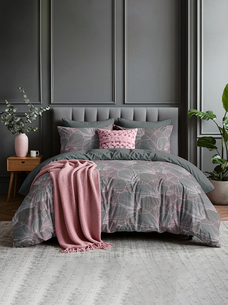 Комплект постельного белья Василиса Spring Glow, поплин, евро, наволочка: 70х70см