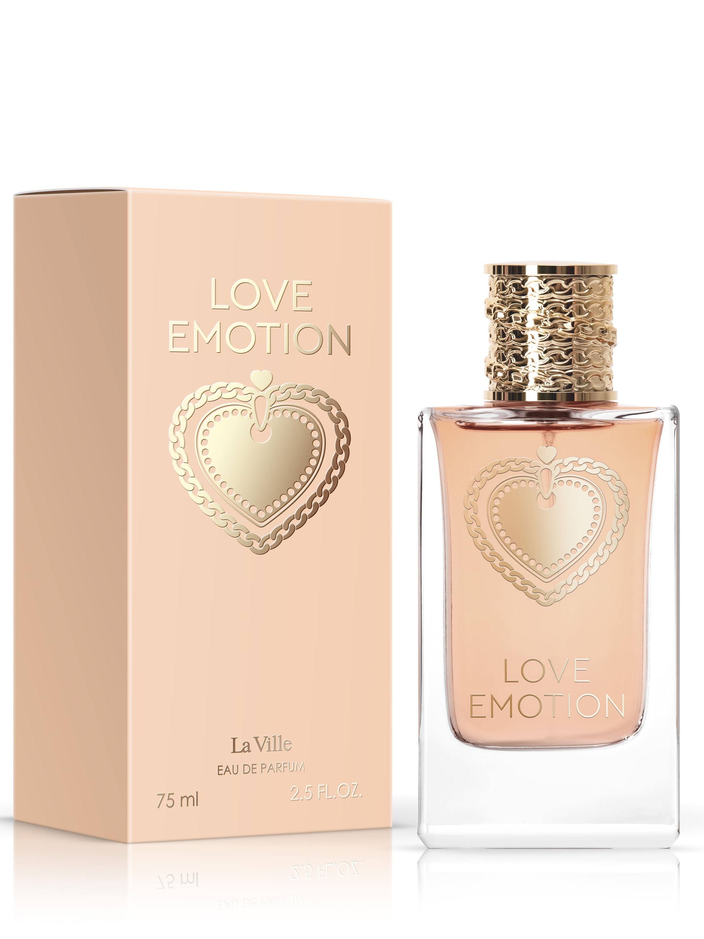 Парфюмерная вода для женщин La Ville Love Emotion, 75 мл