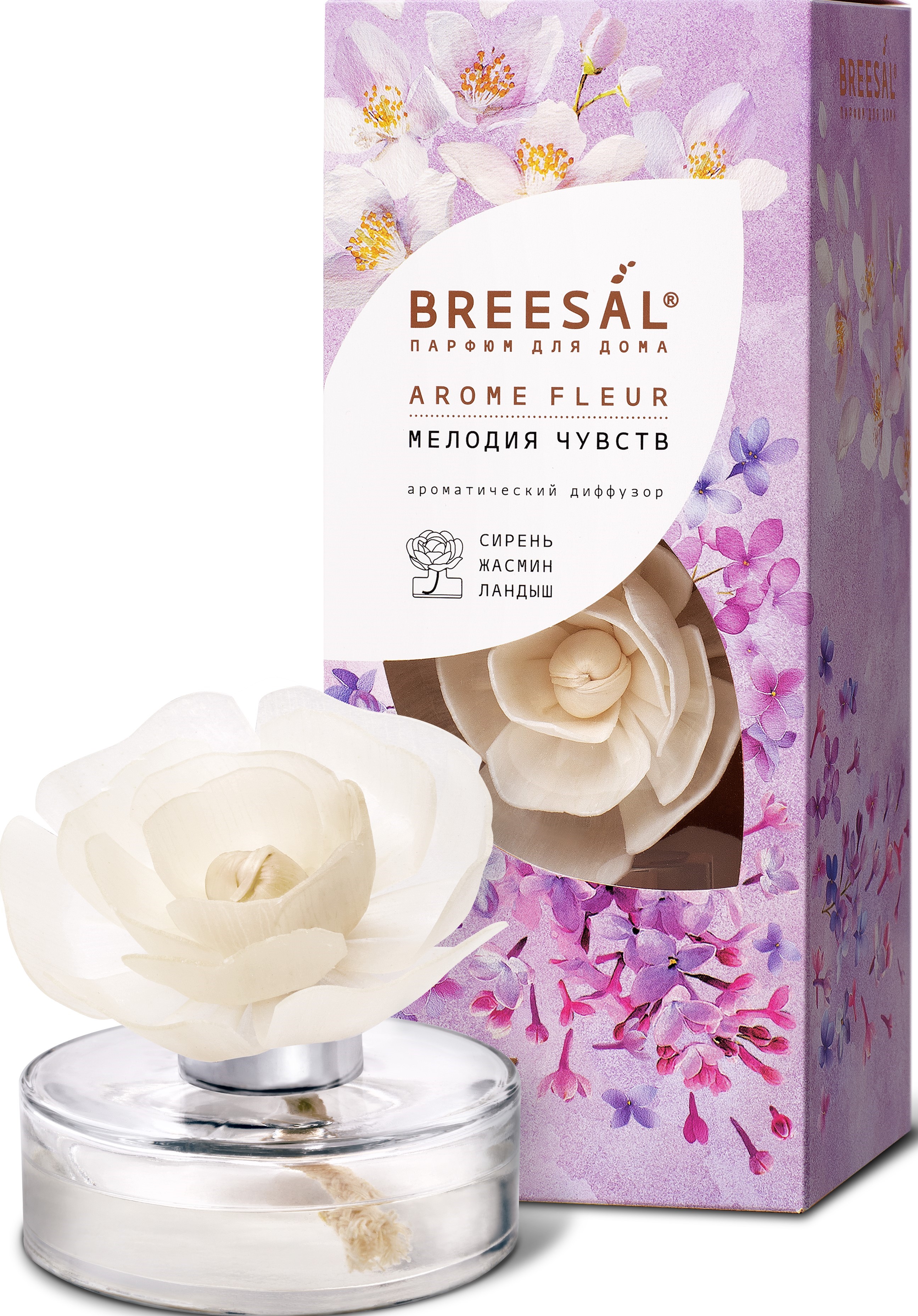 Парфюм для дома Breesal Arome Fleur Мелодия чувств, 60мл