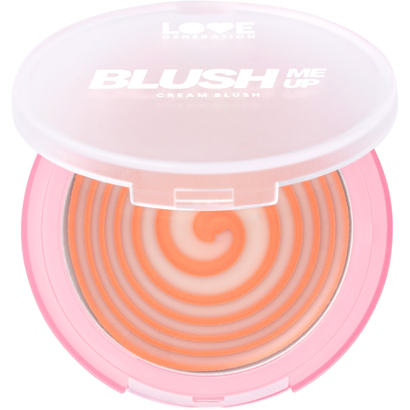 Кремовые румяна для лица Love Generation Blush Me Up, двухфазная текстура, тон 01, персиковый