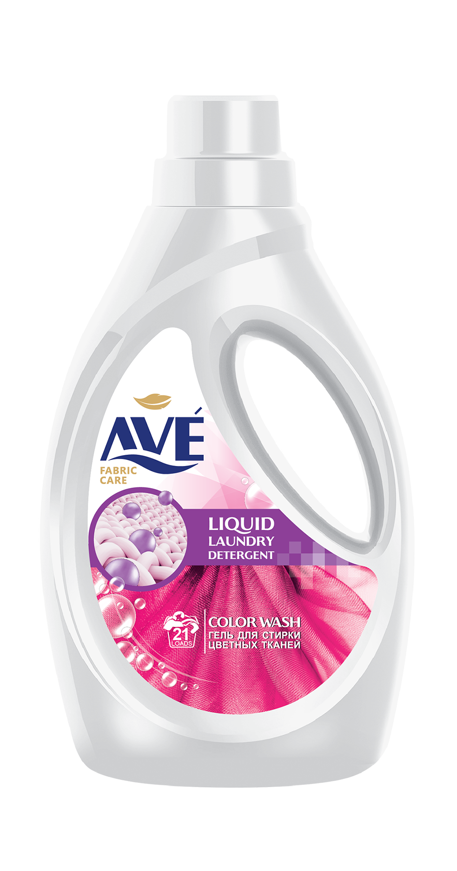 СМС AVE Гель для стирки цветных вещей Color wash 1900мл