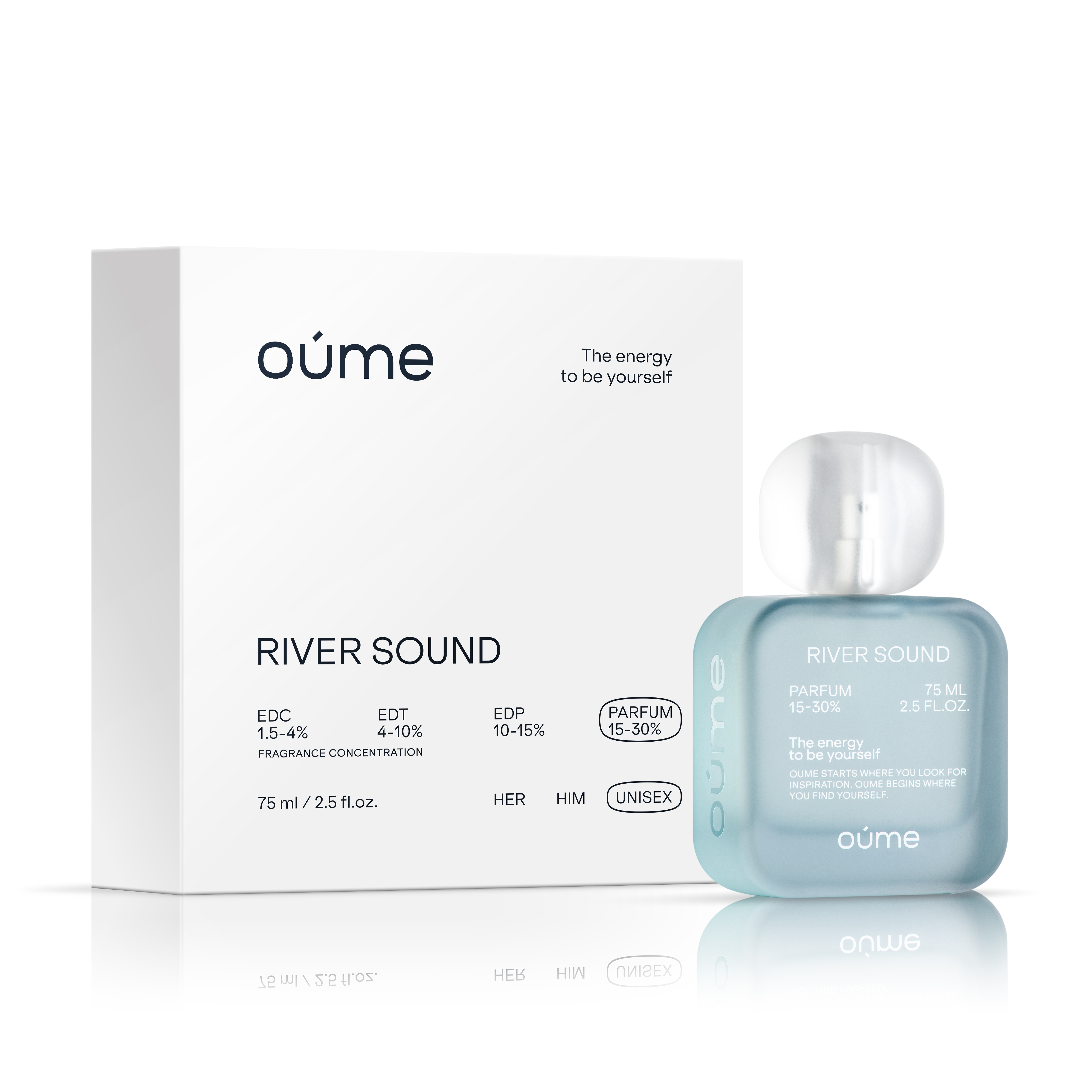 Духи унисекс Oume River Sound 75мл
