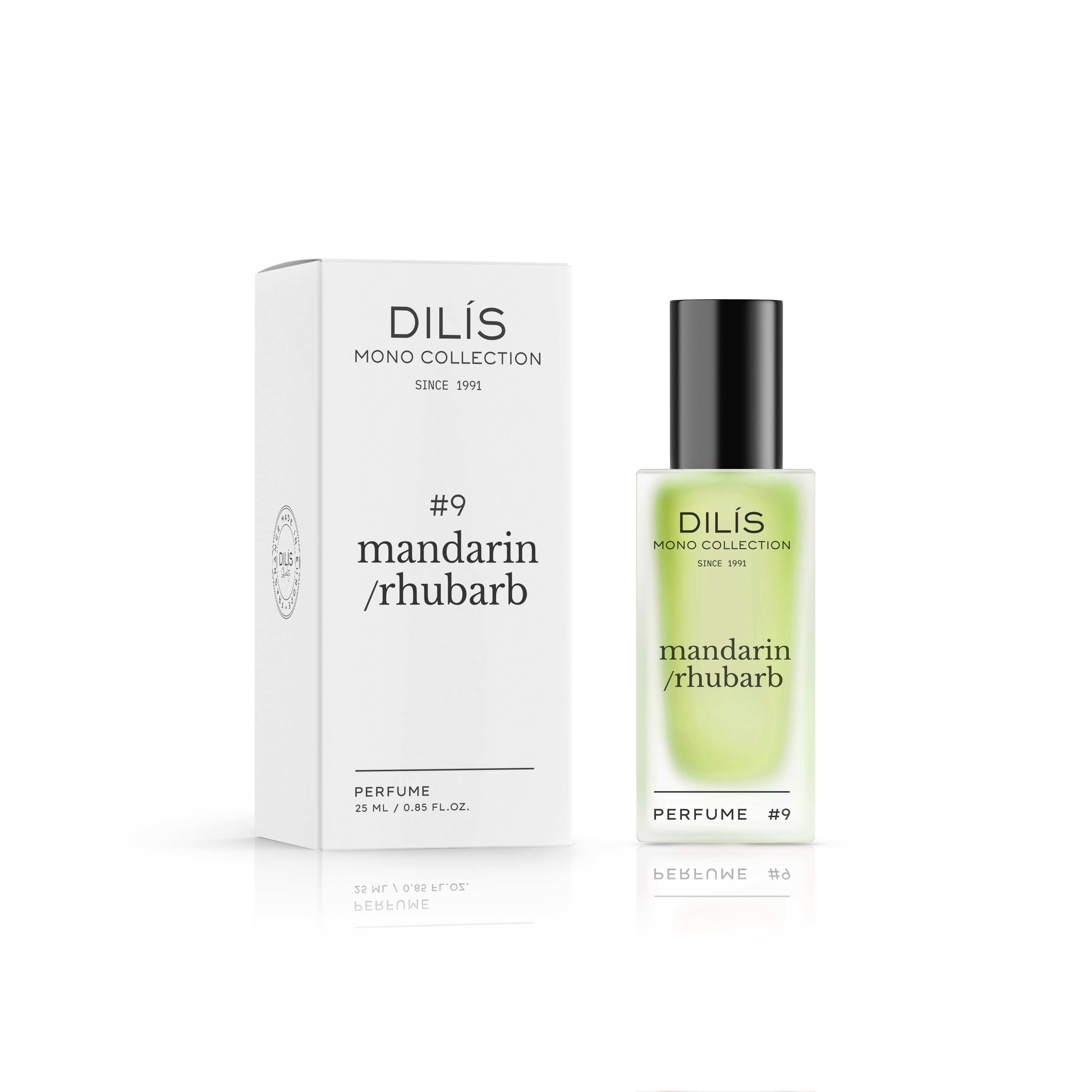 Духи для женщин Dilis Mono Collection Mandarin - Rhubarb 25мл
