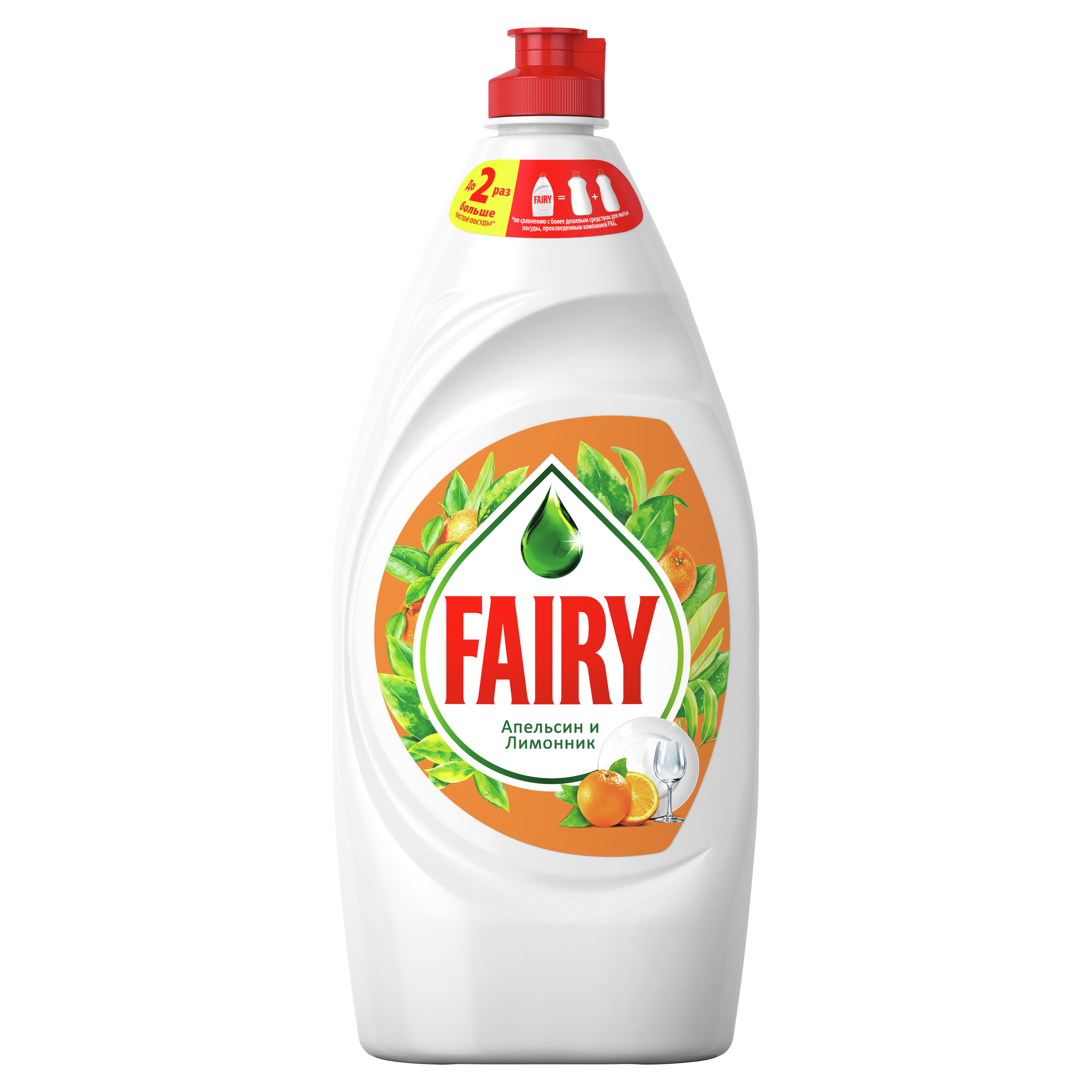 Средство для мытья посуды Fairy Апельсин и лимонник, 900мл