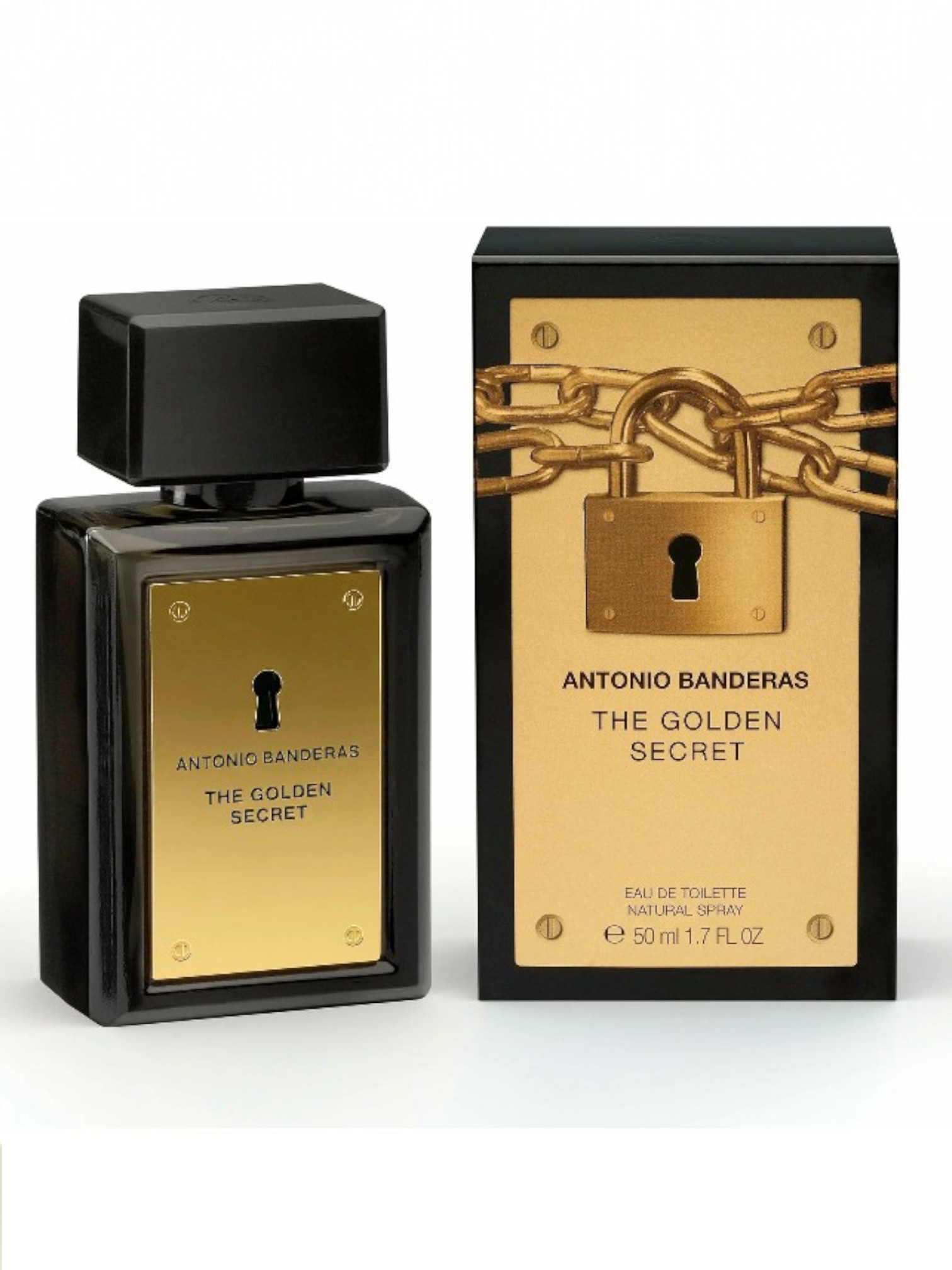 Мужская туалетная вода Banderas Golden Secret, 50мл