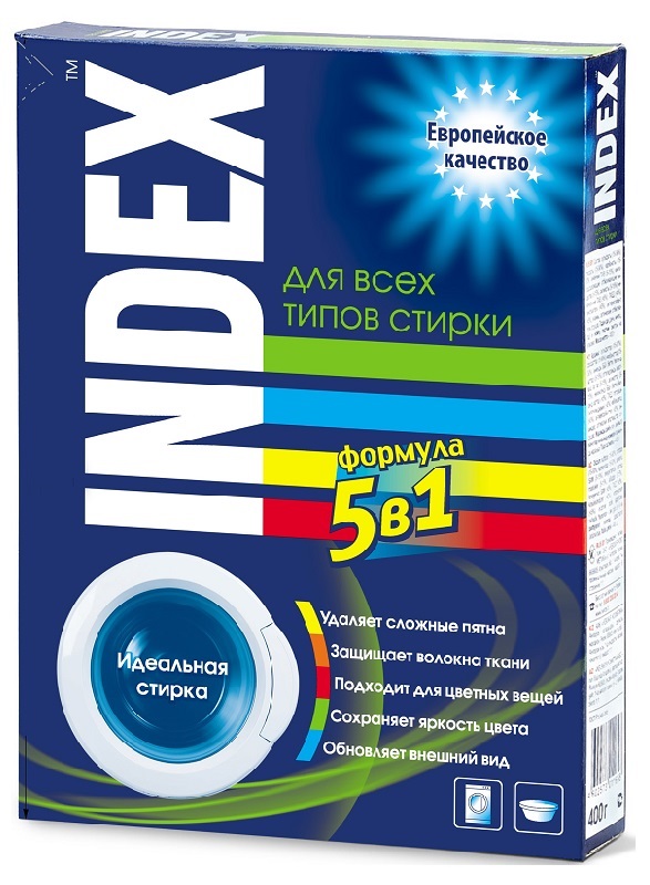Средство для стирки и уборки, Индекс, 400г