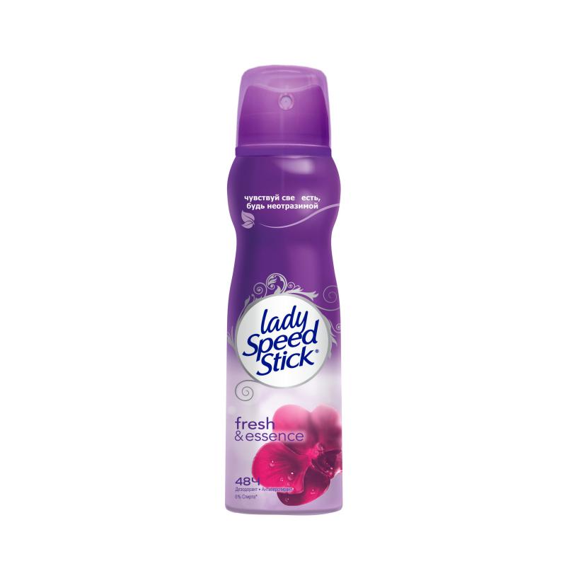 Дезодорант-антиперспирант женский Lady Speed Stick Fresh&Essence Perfect Look, черная орхидея, аэрозоль, 150мл
