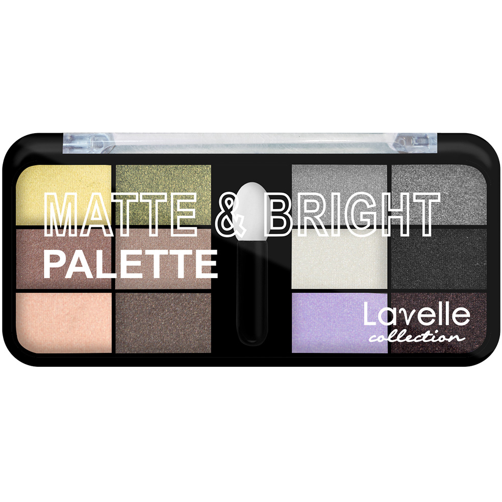 Тени для век Lavelle Matte&Bright, 12 цветов, тон: 01, 38 г