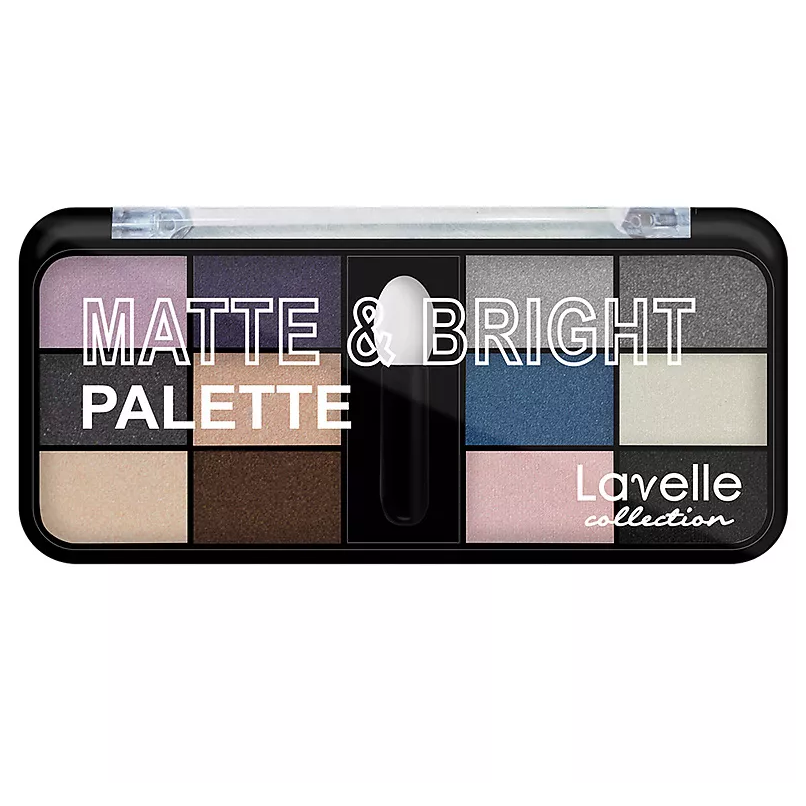Тени для век Lavelle Matte&Bright, 12 цветов, тон: 02, 38 г